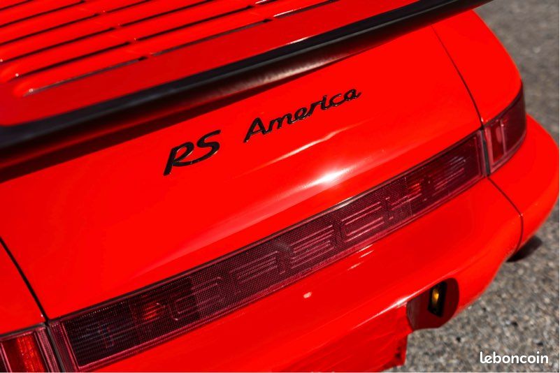 Rarissime PORSCHE 964 RS AMERICA, photo 4